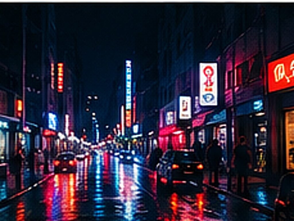 After applying Dark Street Preset