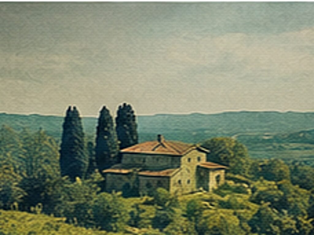 After applying Vintage Film Preset